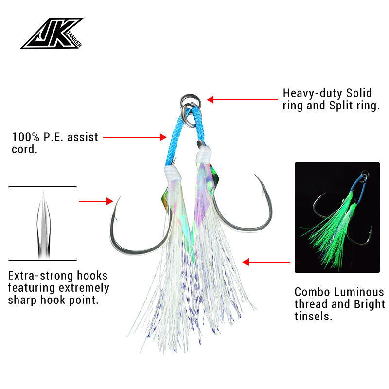 JK LAI-L Shore Jigging Licht U – Fishing Hook Assortment Bewertung und Preis